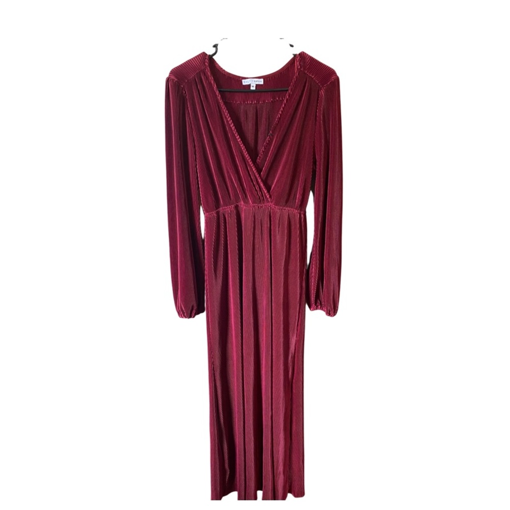 Burgundy Bridesmaid Dress